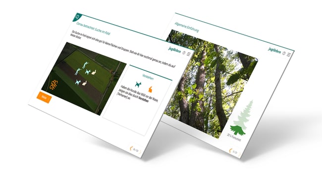 “Jagdleben” Platform with self-developed LXP extension for Pimcore